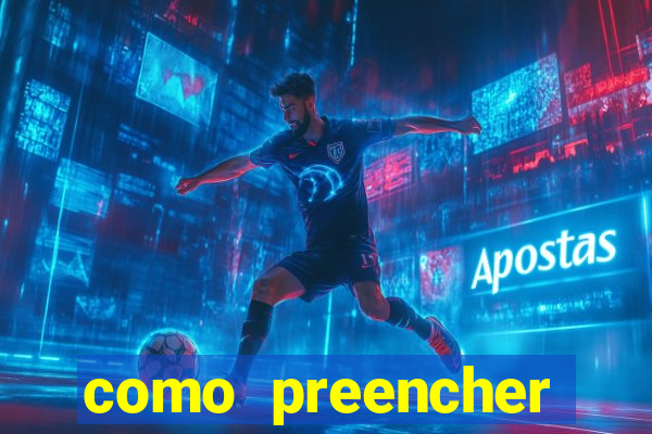 como preencher recibo de pagamento